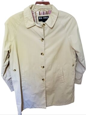 Big Chill Beige Trench Coat L